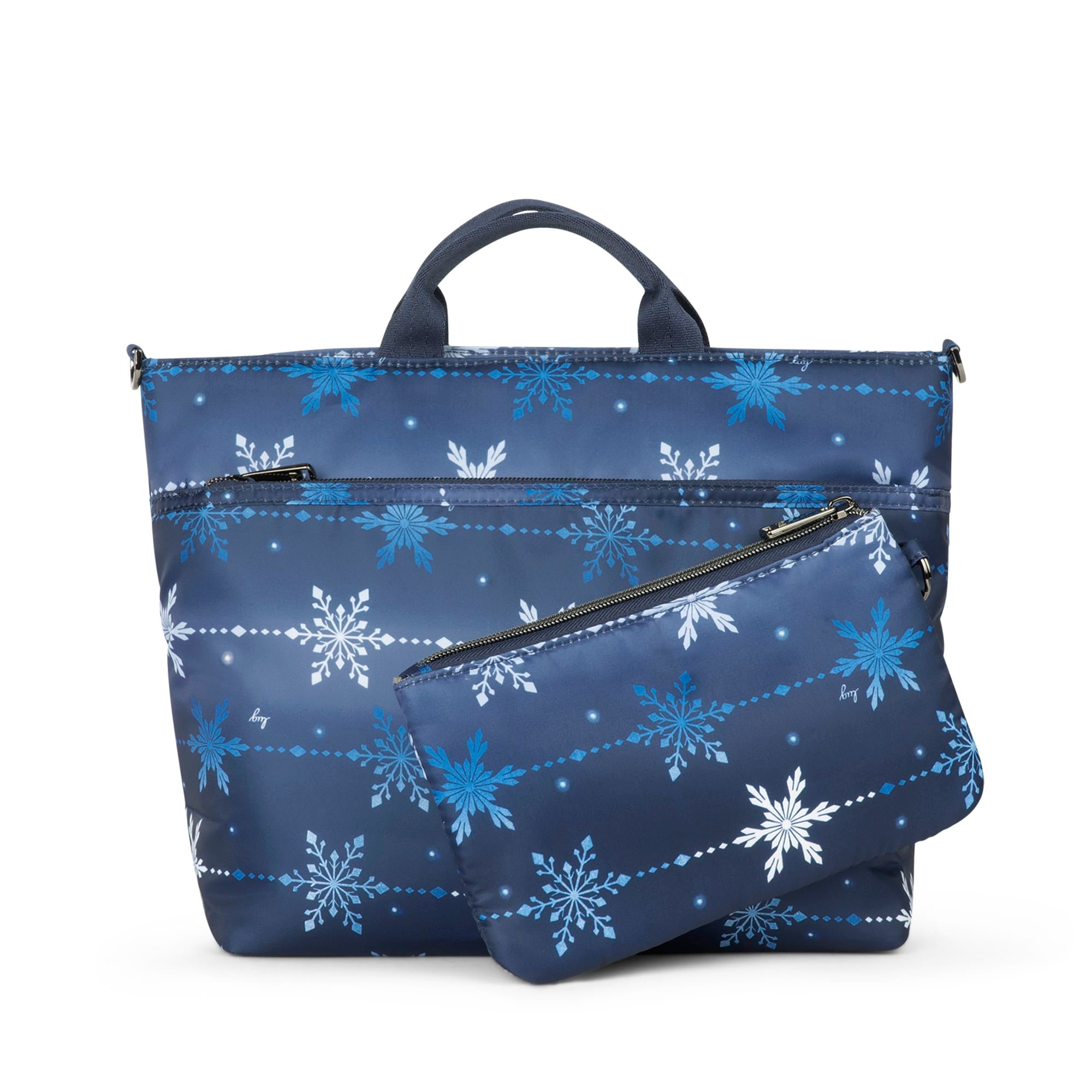 Tenor 2pc Crossbody Bag - SNOWFLAKE NAVY - Tenor2pc_Snowflake_Navy_04